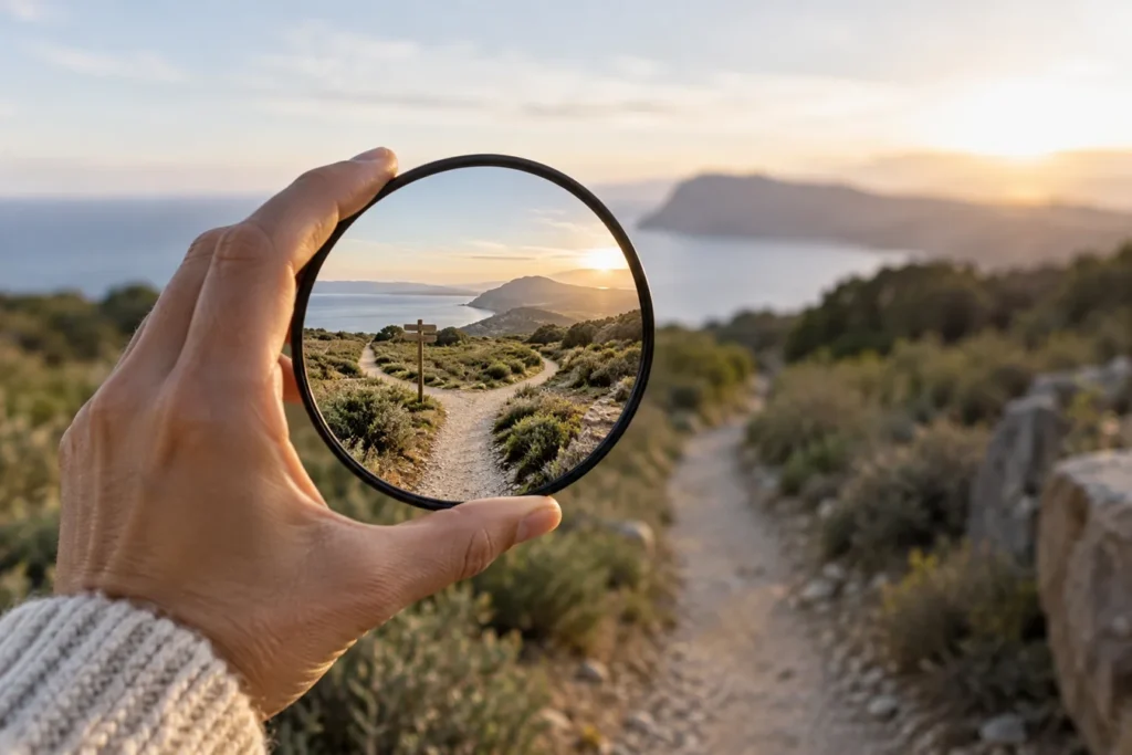 Camino visto desde una nueva perspectiva como metáfora del coaching